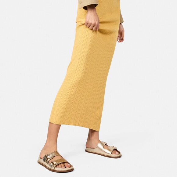 Cole Haan Women's Marisol Footbed Sandals Shoes Gold, Size 8 (New in Box) - Picture 13 of 15